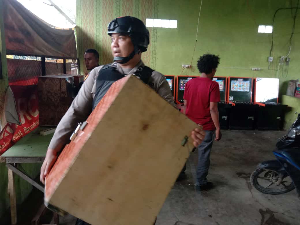 Polsek Percut Sei Tuan Gerebek Lokasi Judi