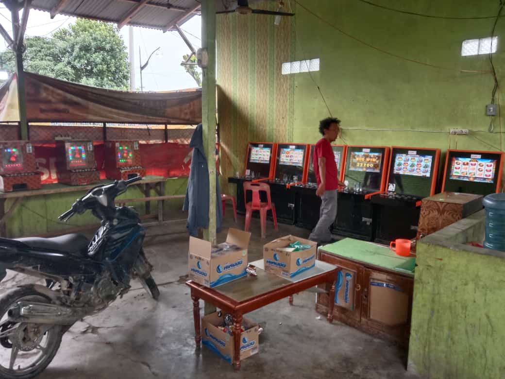 Polsek Percut Sei Tuan Gerebek Lokasi Judi