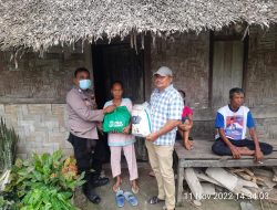 Jajaran Polresta Deli Serdang Bagikan sembako Kepada Masyarakat