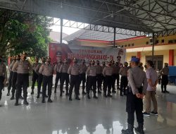 Siswa Diktukba Polri Gel II SPN Hinai Latihan Kerja Di Mapolresta Deli Serdang