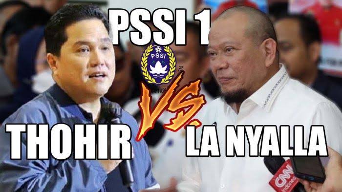 Relawan Al Maun Tolak Pencalonan Erick Thohir dan La Nyalla Mattalitti Jadi Ketua Umum PSSI