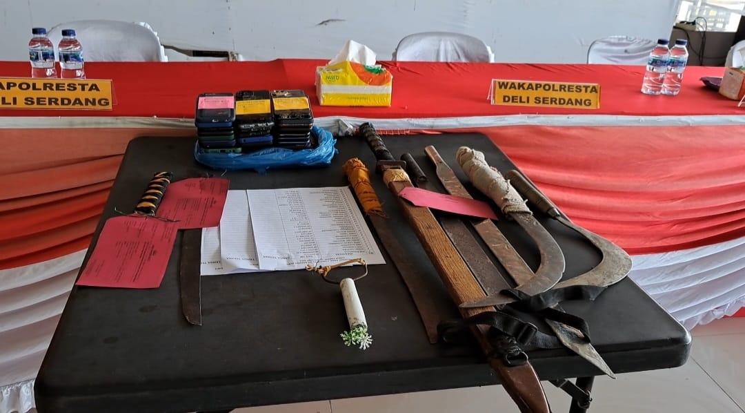 58 Geng Motor Diamankan, Kapolresta : Ketua Geng Motor Akan Kami Buru