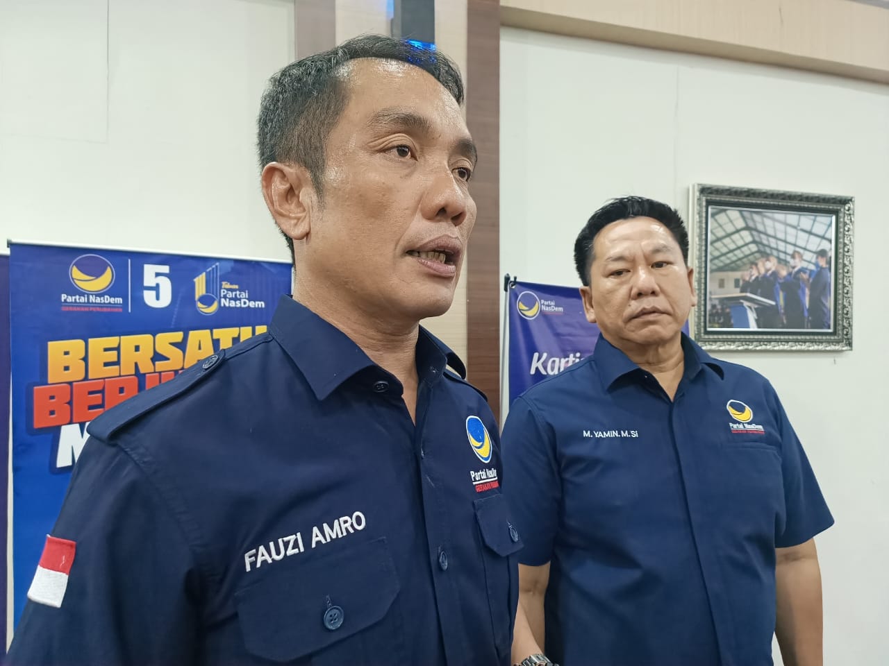 Rapat kordinasi bapilu wilayah Sumsel bersama pengurus DPW partai Nasdem Sumsel
