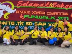 Funwalk Bersama Koordinasi TK,SD,SMP Xaverius 3 dan SMA Xaverius 4 Palembang