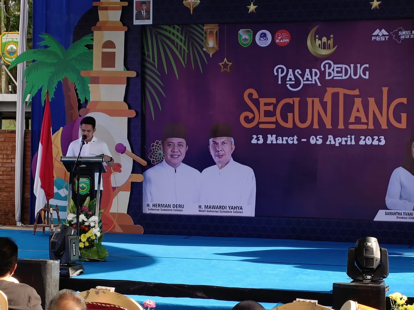 Mimin Festival bersama DPW IKAPPI Sumsel Gelar Pasar Beduq Seguntang