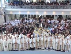 Mgr Piero Piopo Dubes Vatikan Resmikan Katedral Santa Maria Palembang