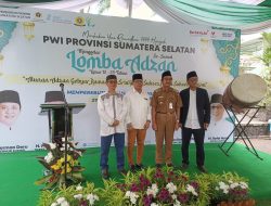 Lomba Adzan dengan tema ” Alunan Adzan Gebyar Ramadhan Sriwijaya Sukses Dunia Sukses Akhirat”