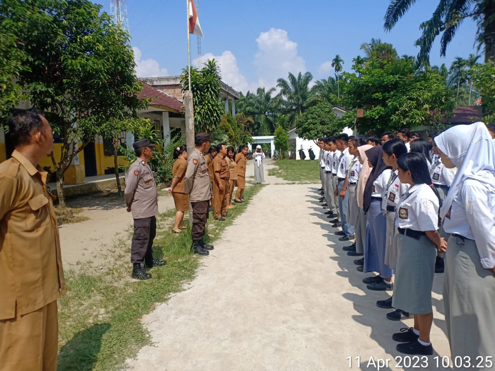 Polresta Deli Serdang Himbau Pelajar Agar Tidak Konvoi Dan Coret Seragam Saat Kelulusan