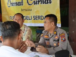 Dengar keluh Kesah Masyarakat, Polresta Deli Serdang Giat Jum’at Curhat