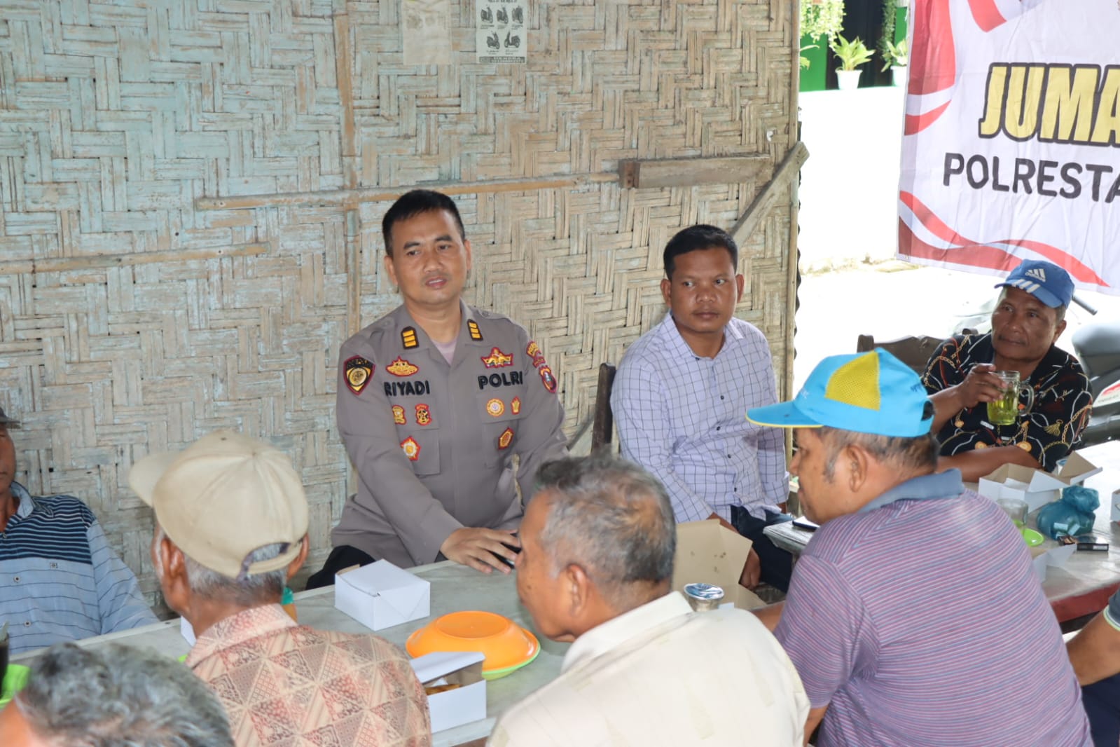 Polresta Deli Serdang Giat Program Jum'at Curhat