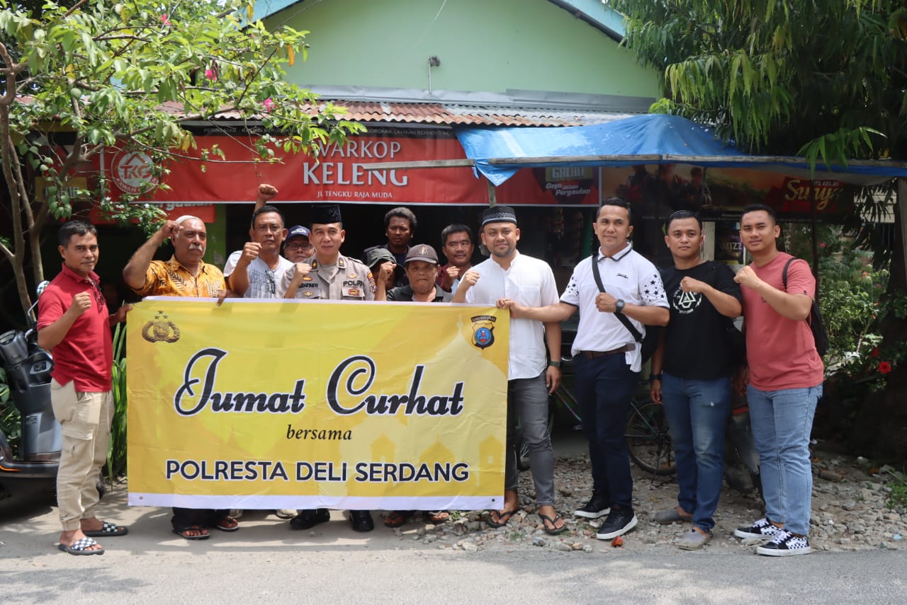 Jumat Curhat, Polresta Deli Serdang Terima Keluhan Warga