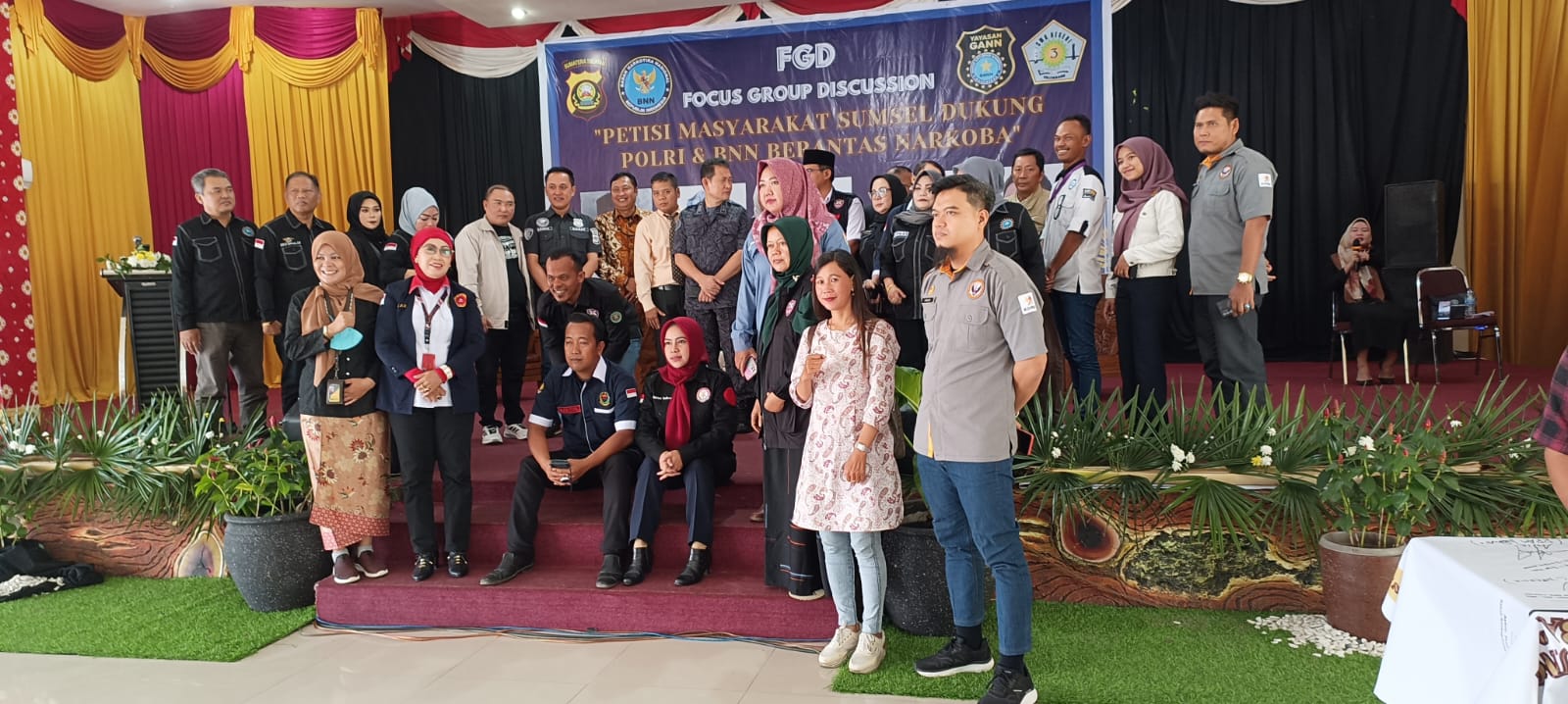 Y- GANN FGD (Focus Group Discussion) "Petisi Masyarakat Sumsel Dakung Polri dan BNN Berantas NARKOBA
