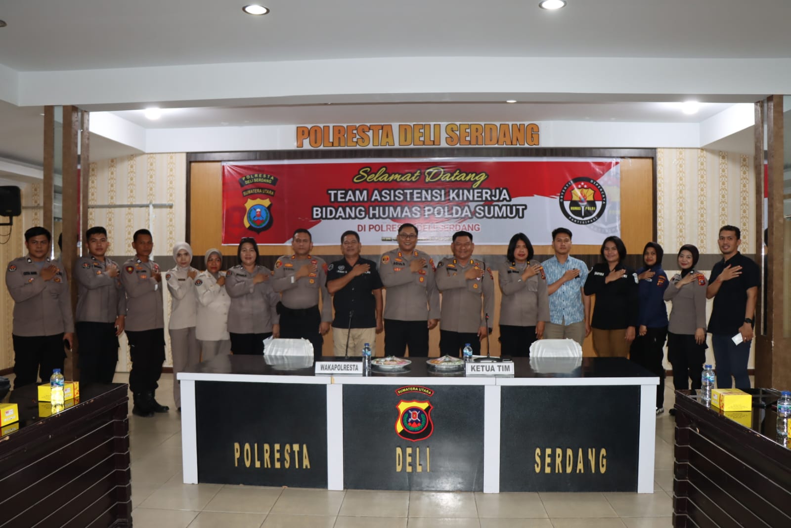 Bid Humas Polda Sumut Kunker Ke Polresta Deli Serdang Bid Humas Polda Sumut Kunker Ke Polresta Deli Serdang