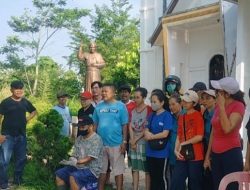 Peringati Hari Lahir Pancasila tahun 2023, Uskup KaPal Bergotong Royong di Komplek Rumah Ibadah JSC Palembang