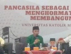 Dalam Diskusi Harlah Pancasila di UKMC Kombes Pol Jansen Sitohang Ajak Untuk Menyiapkan Dengan Bersemangatkan Pancasila