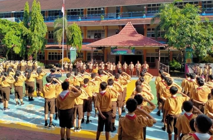 Melalui Perjusa SMP Xaverius 1 Palembang Tingkatkan Kedisiplinan Ketrampilan dan Pengetahuan Kepramukaan