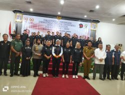 Pelantikan pengurus Persatuan Boling Indonesia (PBI) kota Palembang periode 2023-2027
