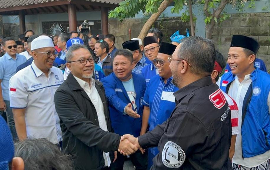 Erick Thohir Datang ke Rumah PAN Jatim, Ahmad Rizki Sadig Ketua DPW PAN Jatim: Suatu Kehormatan