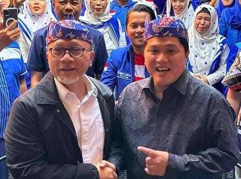Erick Thohir Datang ke Rumah PAN Jatim, Ahmad Rizki Sadig Ketua DPW PAN Jatim: Suatu Kehormatan