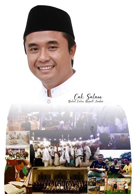 Cak Salam Mantan Calon Bupati Jember Ini, Maju Bacaleg PAN DPR RI Dapil Jatim IV Jember - Lumajang