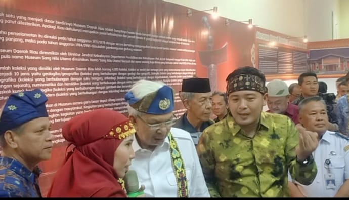 Wagub Mawardi Yahya Buka Pameran Senjata Tradisional Nusantara di Museum Negeri Sumatera Selatan Balaputera Dewa
