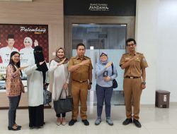 Camat Ilir Timur 1 Palembang Ricky Fernandi Menerima Kunjungan Ketua Komunitas The Women Ultimate (TUW)