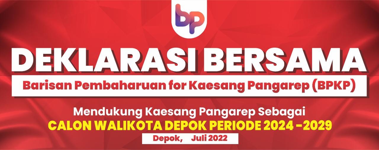 Relawan Barisan Pembaharuan Dukung Kaesang Pangarep Maju Walikota Depok 2024-2029