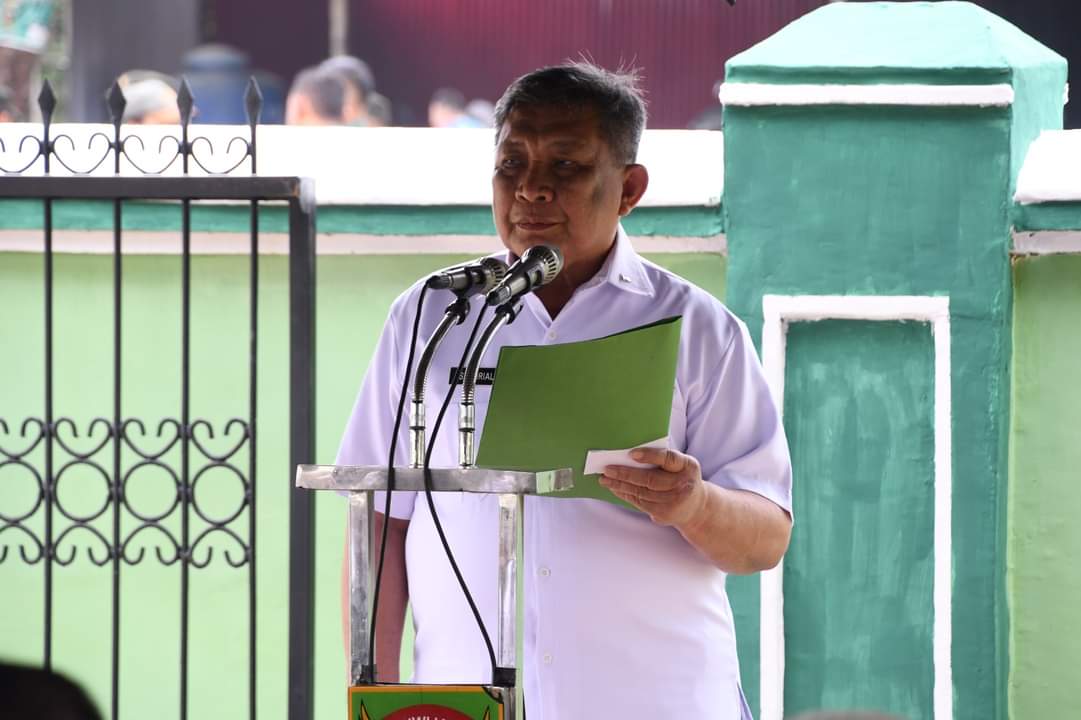 Danrem 044/Gapo Serahkan Hasil Pembuatan Jembatan, Pagar dan Gapura Taman Makam Bahagia Pepabri