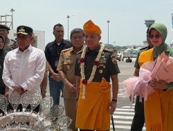 Kapolda Sumut Bersama Forkopimda Sambut Pangdam Baru Di Bandara KNIA
