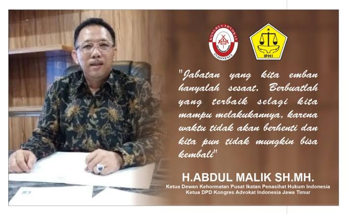 H. Abdul Malik, SH, MH, Bacaleg Gerindra DPR RI Dapil Jatim XI Madura, Ingatkan Politisi Jangan Terjebak Politik Uang