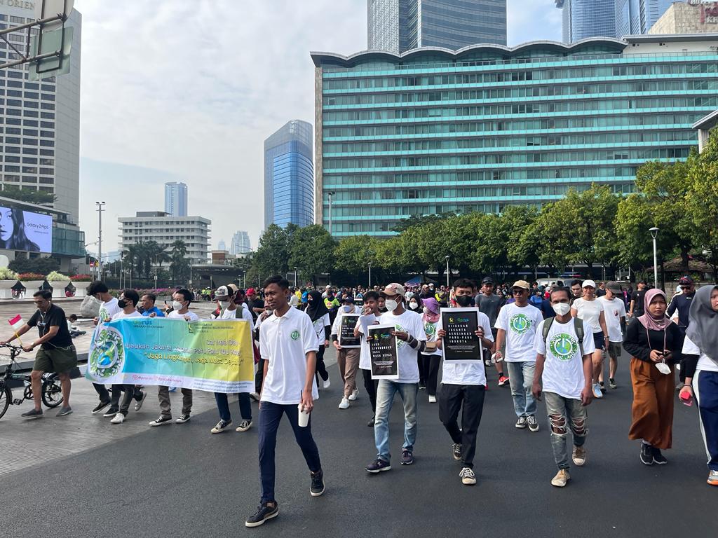 PJ Gubernur DKI Jakarta Buka Car Free Day GPII Jakarta Raya, Hijaukan Jakarta Sehatkan Paru-Paru Ibu Kota