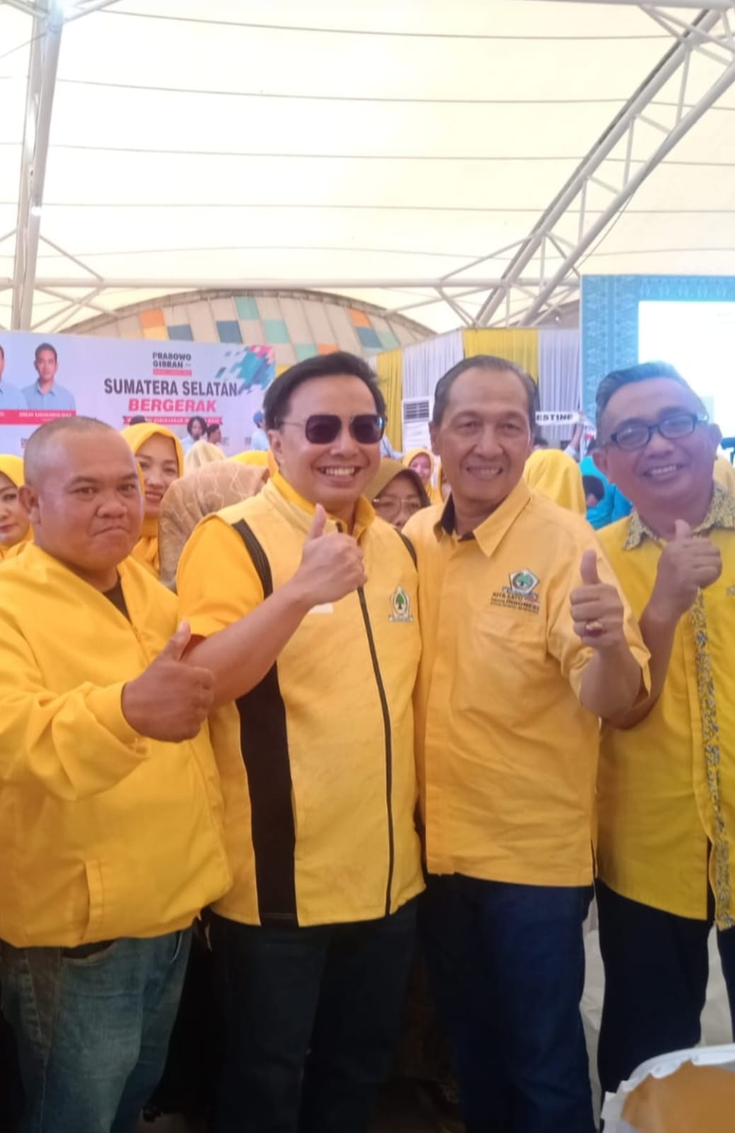 Dukungan Penuh Untuk Pasangan Prabowo-Gibran dari DPD Partai Golkar OI pada PilPres 2024