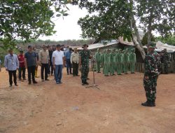 Solusi Permanen Karhutla, Kodim 0402/OKI Gelar Karya Bakti Penanaman pohon.