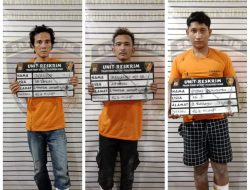 Melawan Petugas, 3 Pelaku Curanmor Dihadiahkan Timah Panas