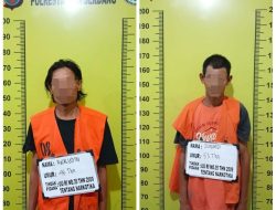 Sat Narkoba Polresta Deli Serdang Amankan 2 Pelaku Pengedar Shabu