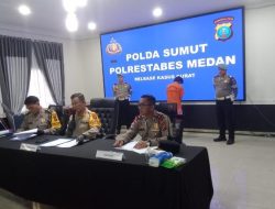 Kapolrestabes Medan Kombes Pol Teddy Jhon Sahala Marbun Paparkan Curanmor 11 Kali