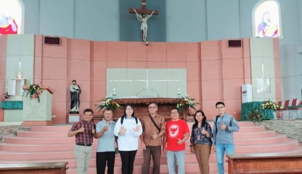 UKMC Memberikan Inovasi Tata Ruang Baru pada Interior Gereja Santo Petrus Palembang