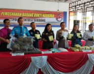 27 Kg Sabu, 11 Kg Ganja Dimusnakan Dengan Incenerator
