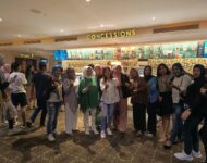 Gema Wasri Nobar Film ” Bangsal Isolasi” di Internasional Plaza (IP) Palembang