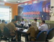 OMBUDSMAN RI PERWAKILAN SUMATERA SELATAN PANGGIL DINAS PERKIMTAN KOTA PALEMBANG SOROTI MASALAH PENERANGAN JALAN UMUM(PJU) DI KOTA PALEMBANG