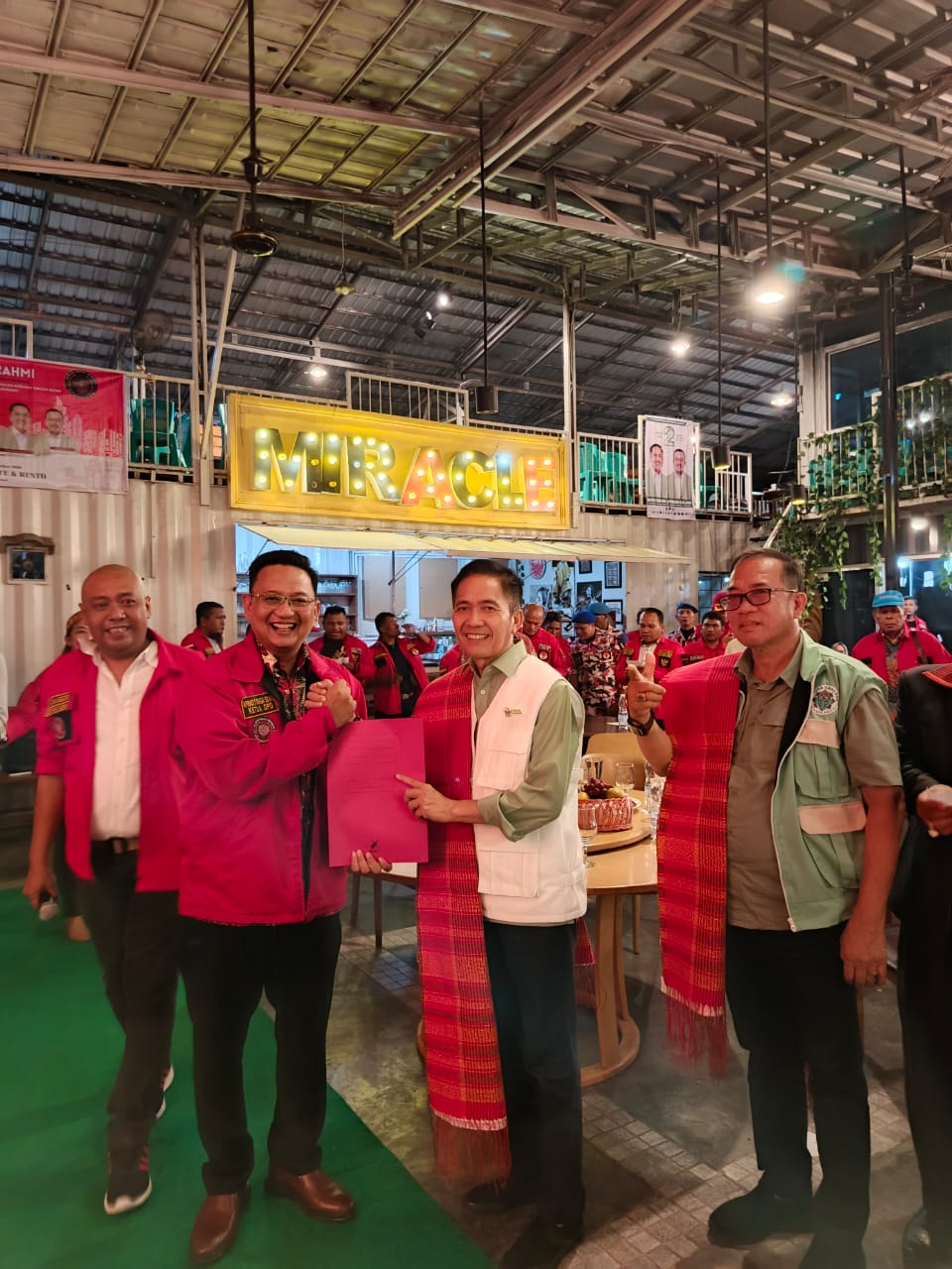 Deklarasikan Dukungan ke RDPS, Pemuda Batak Bersatu Harapkan Kota Palembang Tetap Pancasila