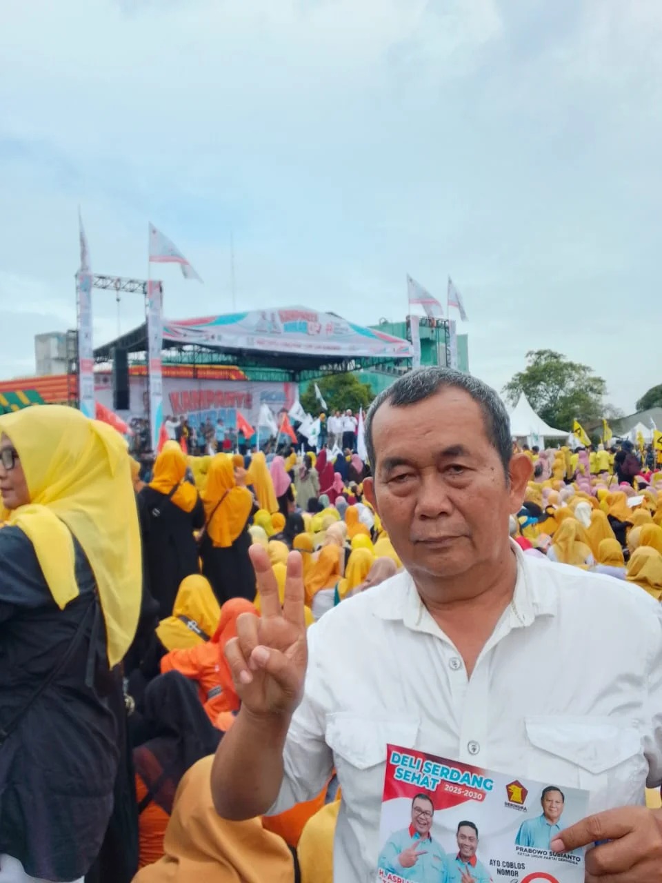 Ketua PMPHI Sumut Gandi Parapat Yakin Asri Ludin Tambunan Menangi Pilkada Deliserdang
