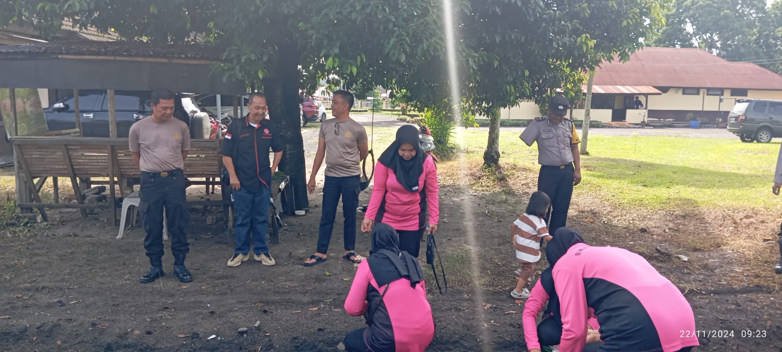 Sinergitas PERADIN dan Polsek Tanjung Raja Kabupaten Ogan Ilir