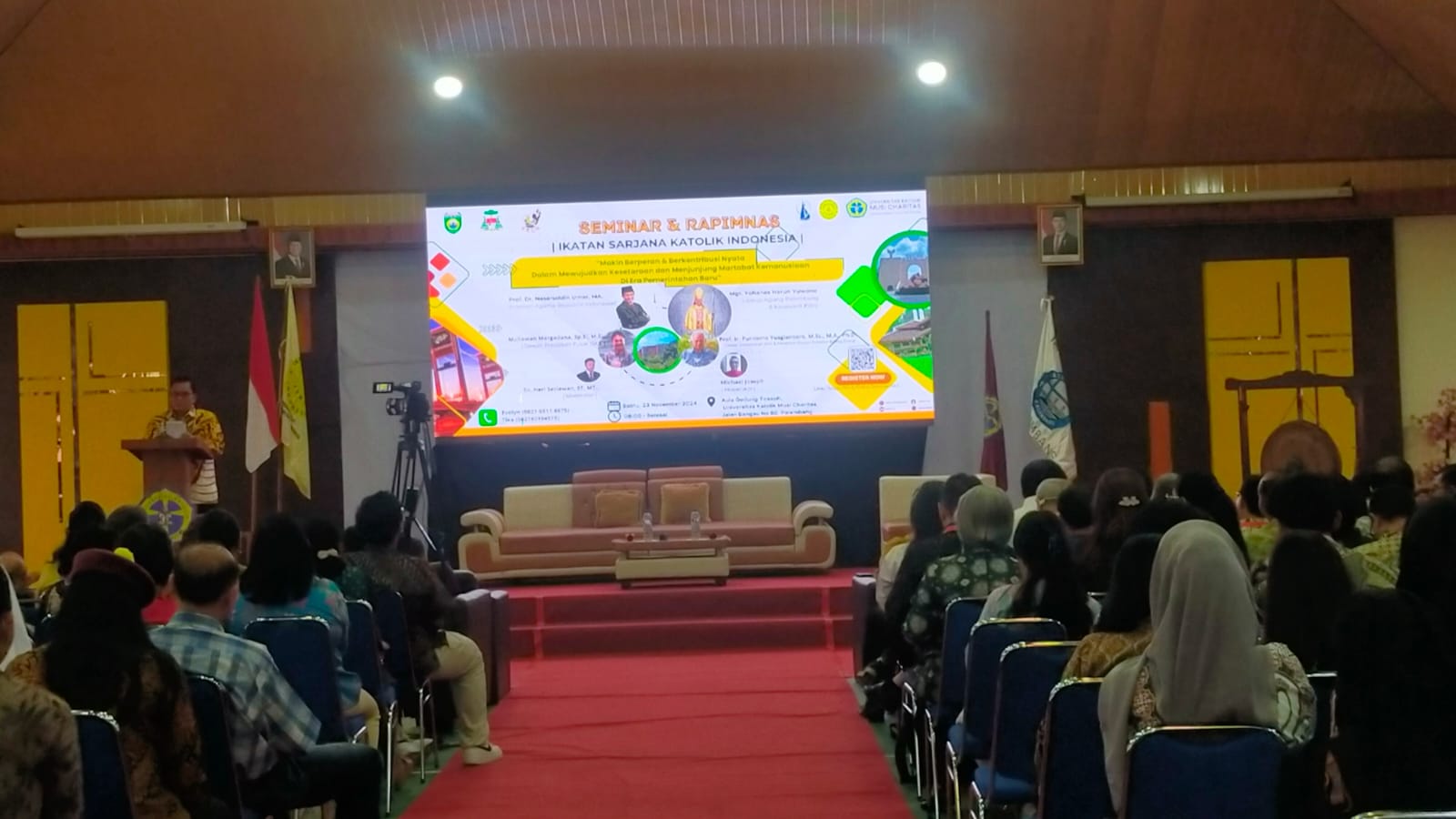 Luky Yusgiantoro Ketua Presidium Pusat ISKA Sukses Laksanakan Seminar dan Rapimnas ISKA di Palembang