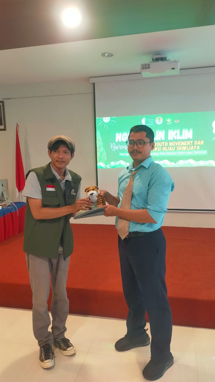 SMA Kusuma Bangsa Palembang Ngobrolin Iklim Bareng Green Youth Movement dan Generasi Hijau Sriwijaya
