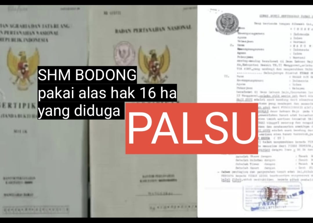 Santosa Kadiman Gunakan Kekuatan Mafia-nya, Menyerobot Tanah 11 Hektar alm. Ibrahim Hanta di Keranga Labuan Bajo Santosa Kadiman Gunakan Kekuatan Mafia-nya, Menyerobot Tanah 11 Hektar alm. Ibrahim Hanta di Keranga Labuan Bajo
