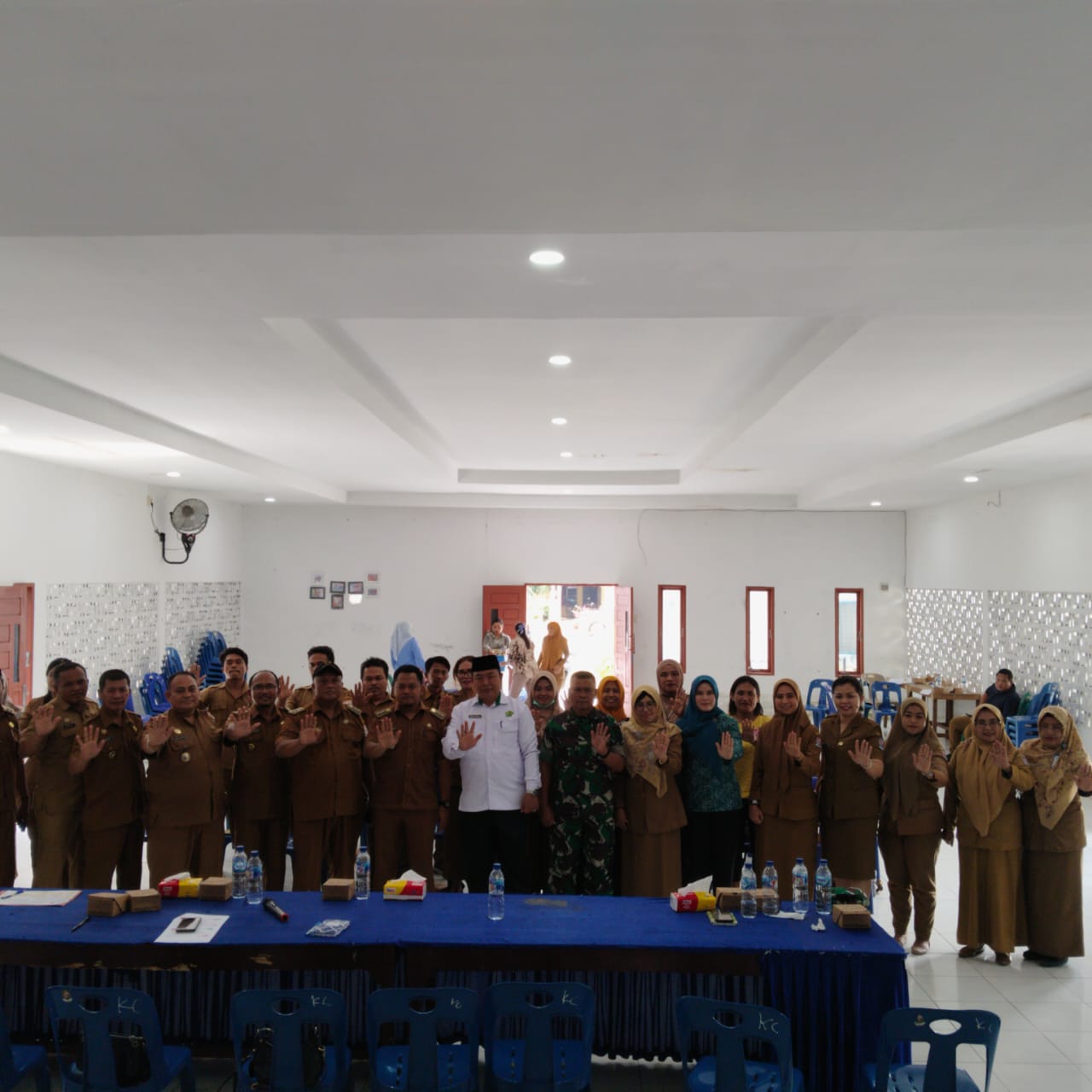 Polresta Deli Serdang Polsek Biru Biru Hadiri Rembuk Stunting Tahun 2025
