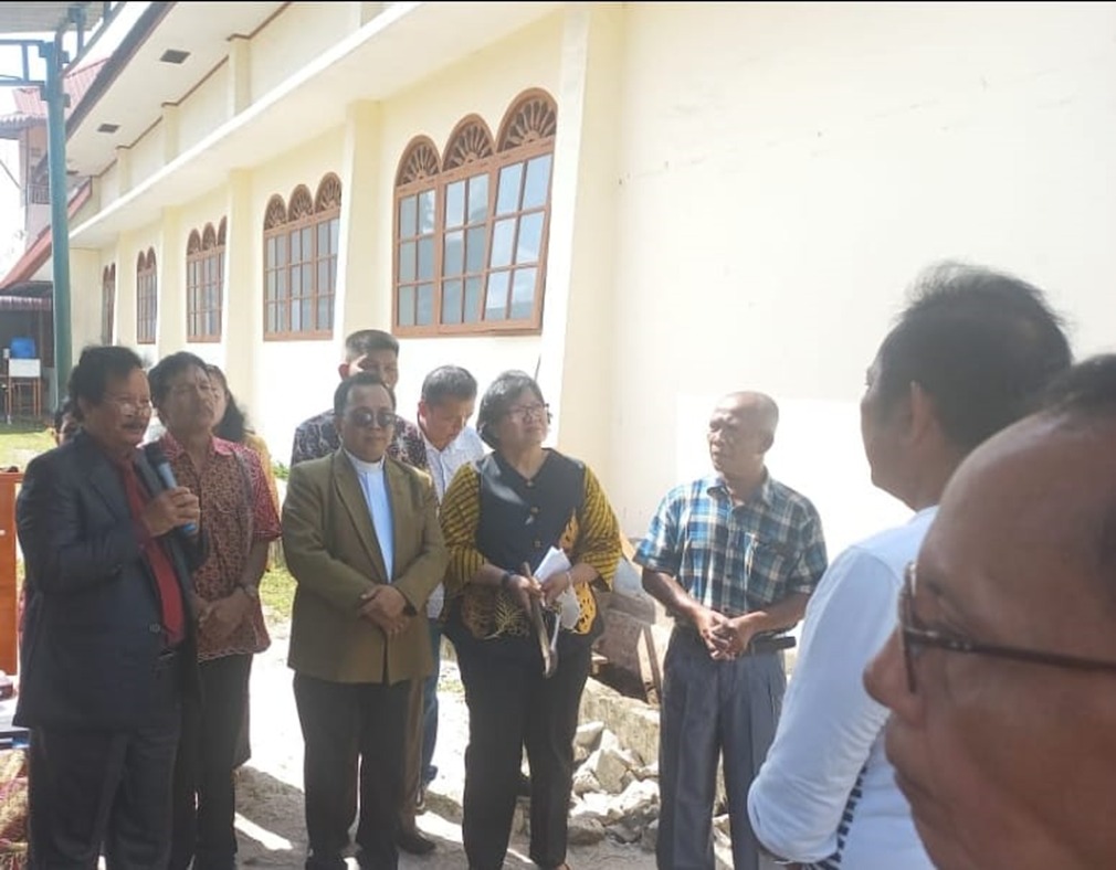 Renovasi Gereja GKPI JK Immanuel Pematangsiantar Resmi Dimulai Renovasi Gereja GKPI JK Immanuel Pematangsiantar Resmi Dimulai
