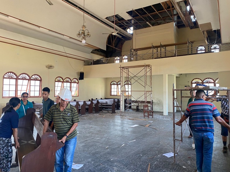 Renovasi Gereja GKPI JK Immanuel Pematangsiantar Resmi Dimulai Renovasi Gereja GKPI JK Immanuel Pematangsiantar Resmi Dimulai