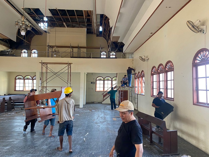 Renovasi Gereja GKPI JK Immanuel Pematangsiantar Resmi Dimulai Renovasi Gereja GKPI JK Immanuel Pematangsiantar Resmi Dimulai